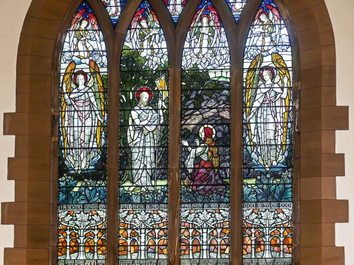 Stained Glass Window at The Dean